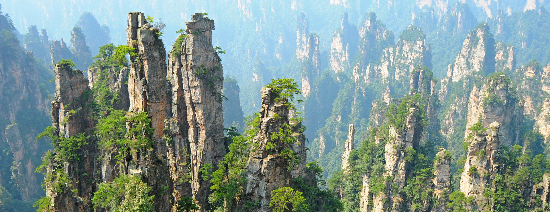 Kina – Avatarbergen i Zhangjiajie