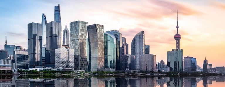 Pudong i Shanghai